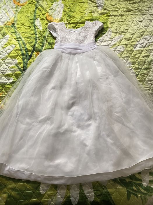 Бальное платье для девочек 7-8 лет