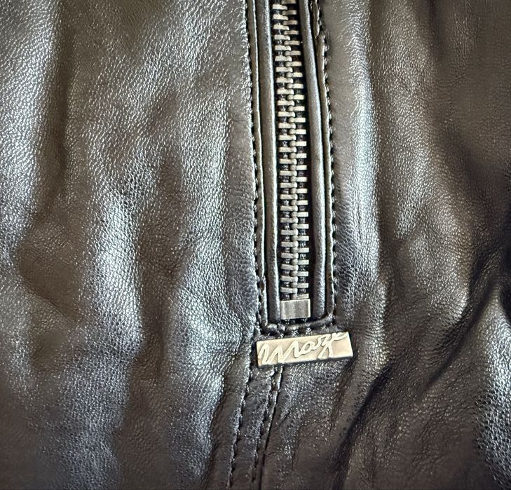 Maze Biker Leather Jacket ОРИГИНАЛНО мъжко яке естествена кожа - M-L