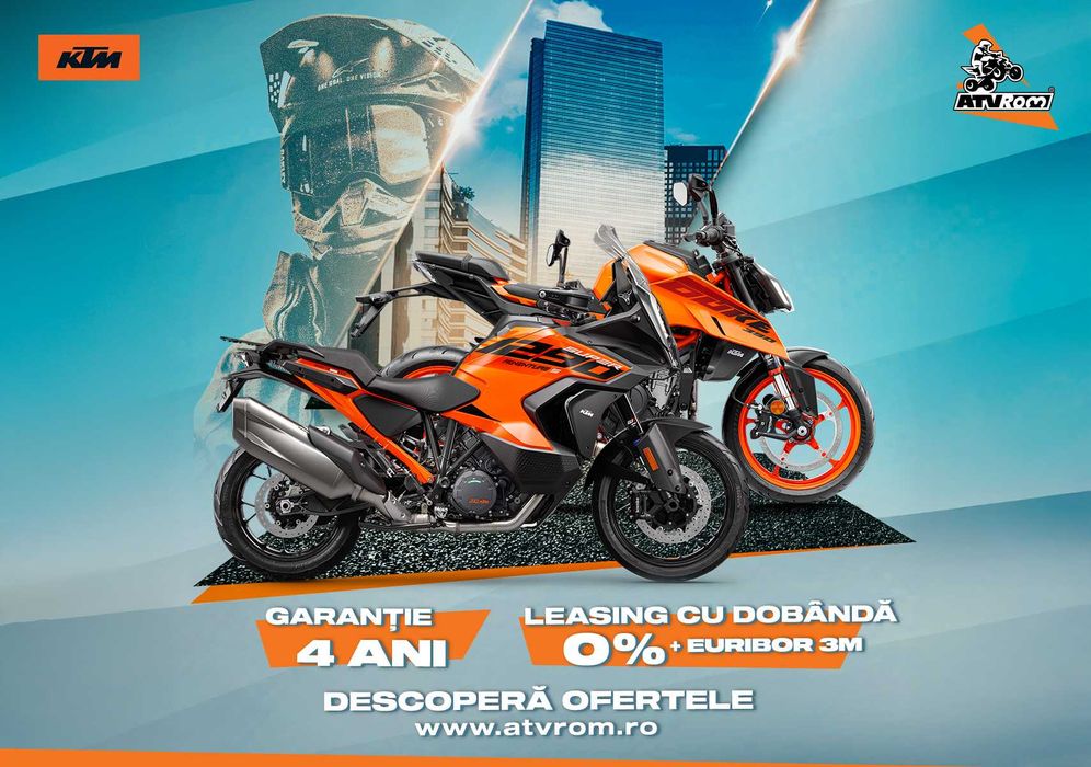 Motociclete KTM  (Finantare flexibila)