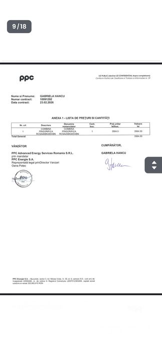 Vand combina frigorifica beko noua sigilata