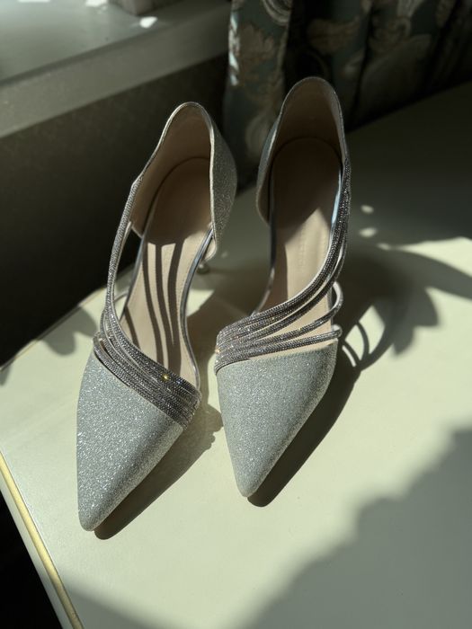 Туфли Josiny серебристые