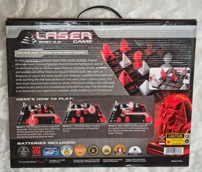 Joc Strategie KHET 2.0 Laser Game – NOU – Ediție de Colecție (Rară)