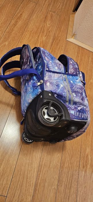 Ghiozdan Troler, 4 Compartimente,