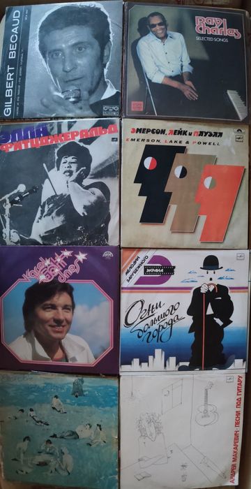 Пластинки рок винил