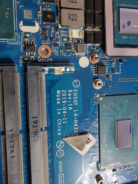 Placa de baza Acer Nitro AN715-51