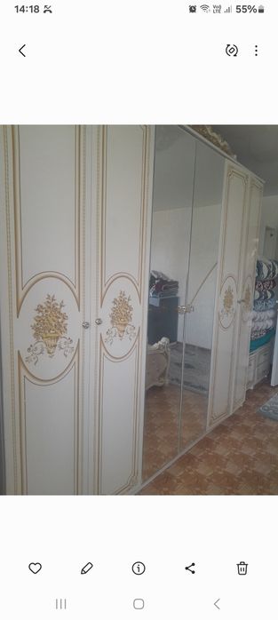 Спальная Кровать и шкаф