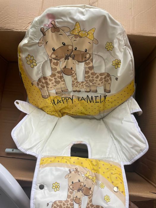 Стульчик для кормления Lorelli Yam Yam
Регулируемая высота стульчика (