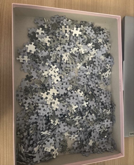 Puzzle alb-negru 1000 piese