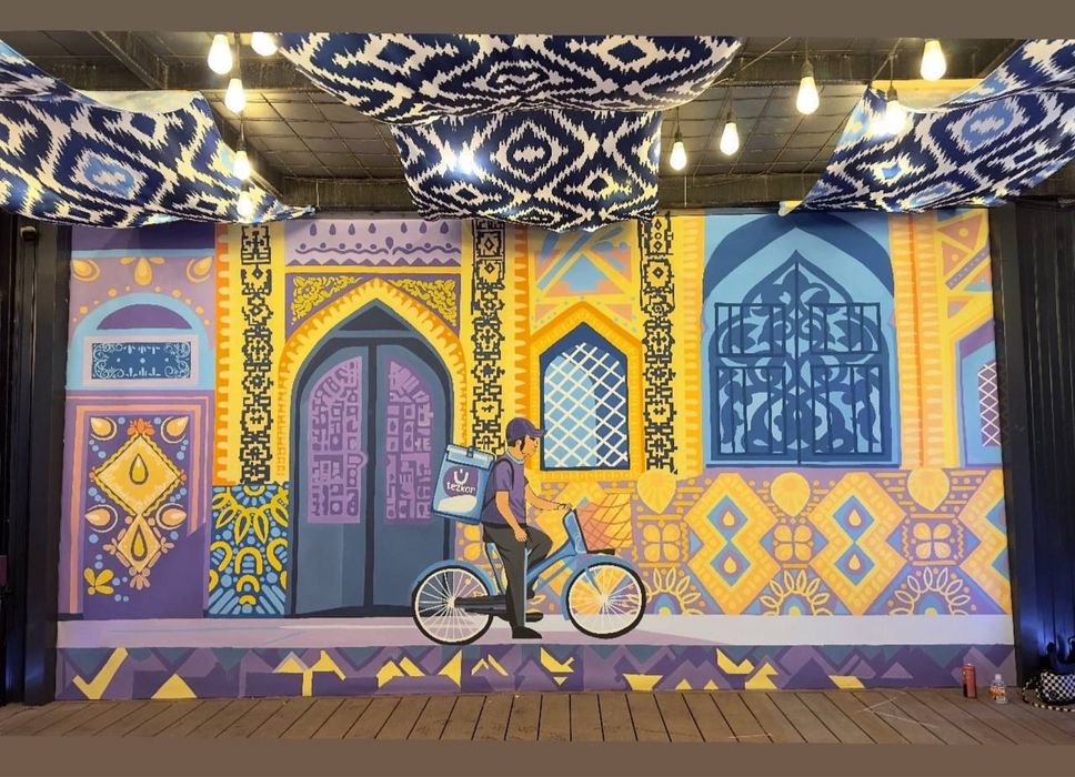 Роспить стен devor rasm