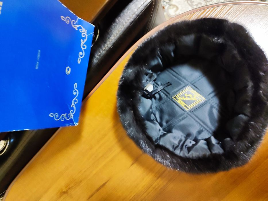 Шапка норковая з