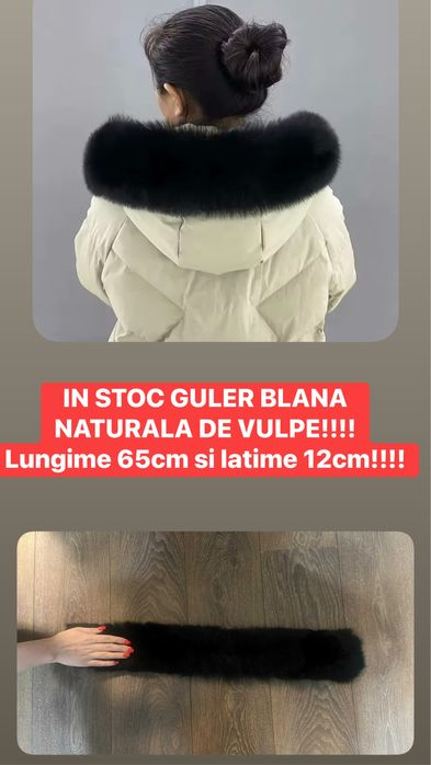 Guler blana naturala vulpe
