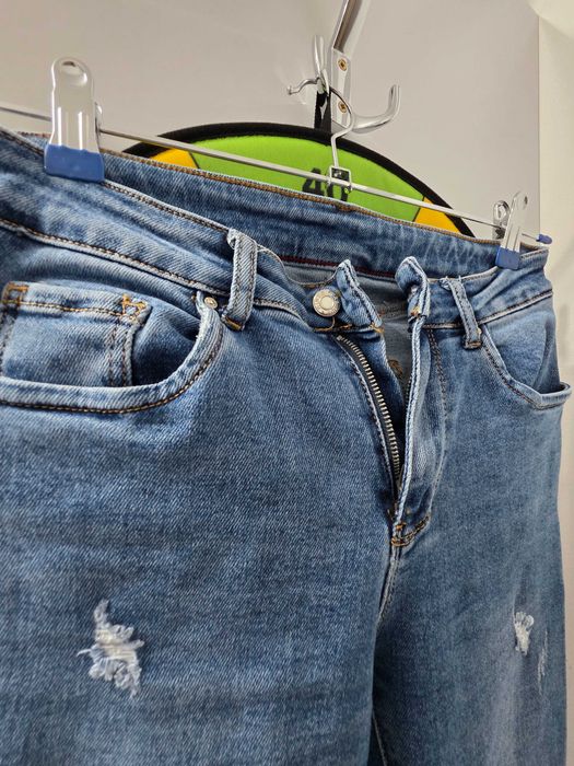 Blugi skinny albastri