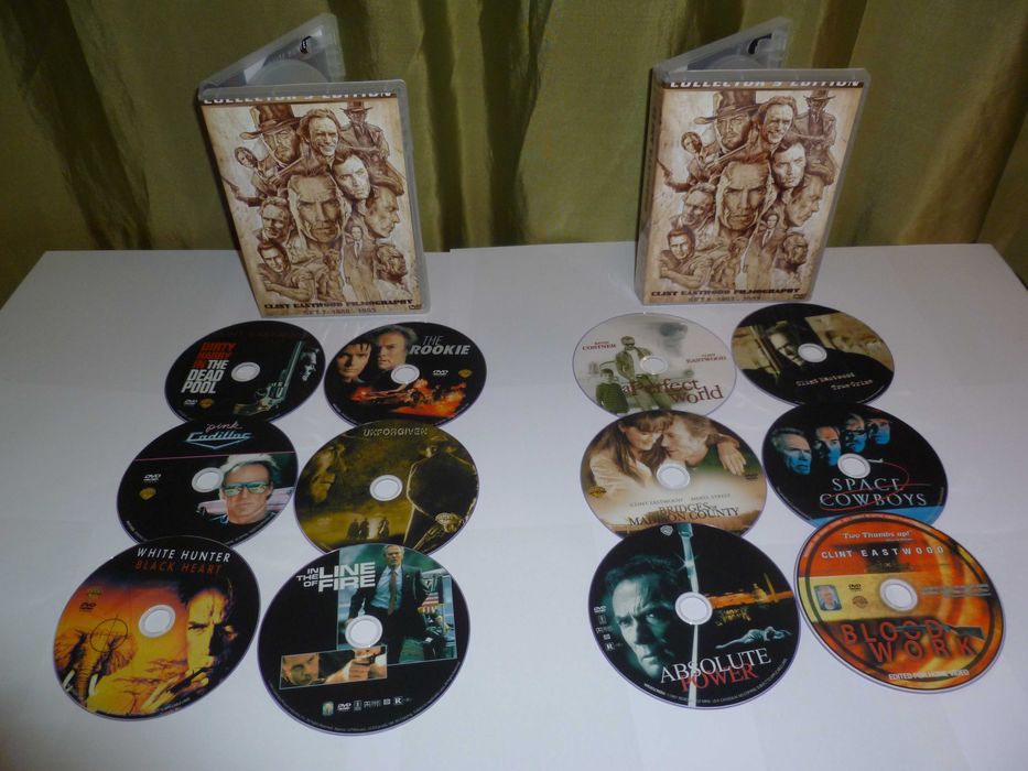 CLINT EASTWOOD -DVD- Filmography  1966-2002