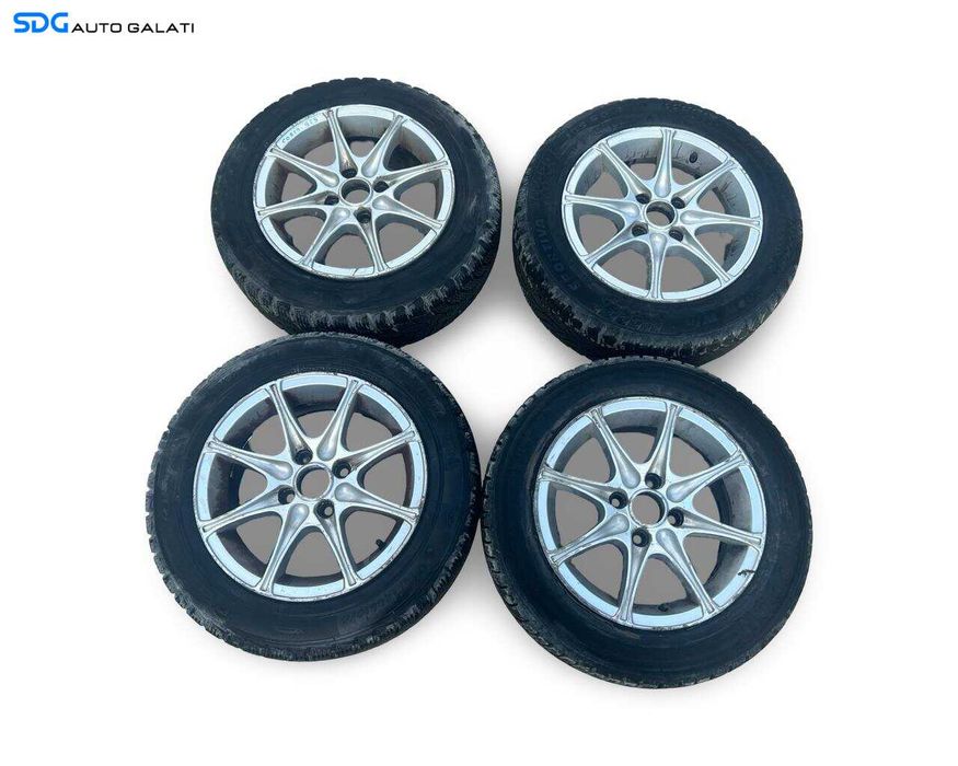 Set 4 Jante Janta Roata Roti Aluminiu 185 60 14 R14 Opel Corsa D 4-prezoane 2006 - 2014 (TS8907 6JX14H2 KM724) [JNT0035]