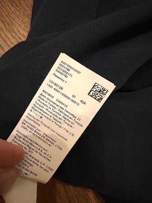 Hugo Boss - мъжка блуза с яка