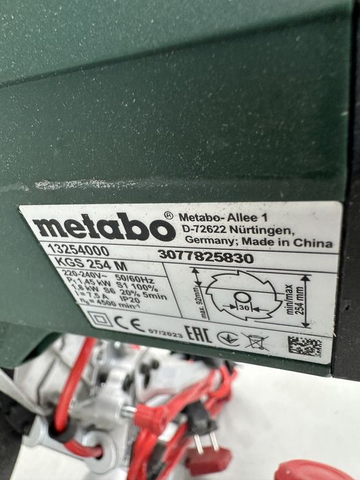 Fierastrau circular stationar KGS 254 M Metabo