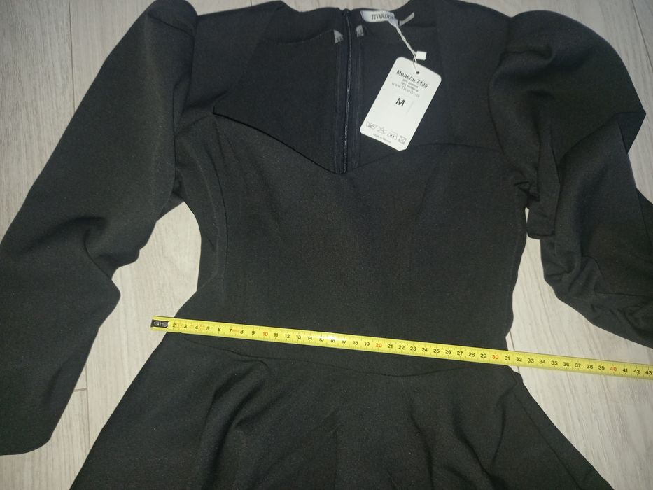 Дамска черна рокля - нова