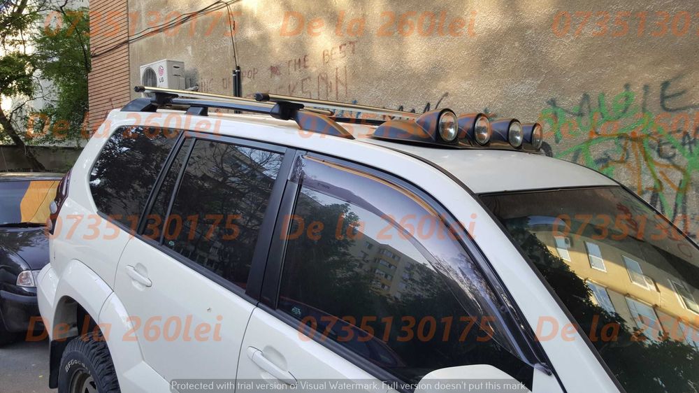 Bare portbagaj transversale TOYOTA RAV4 Land Cruiser Avensis Corolla Auris Highlander Hilux Prado Verso