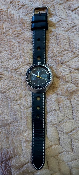 Ceas seiko bulhead,automatic cronograf