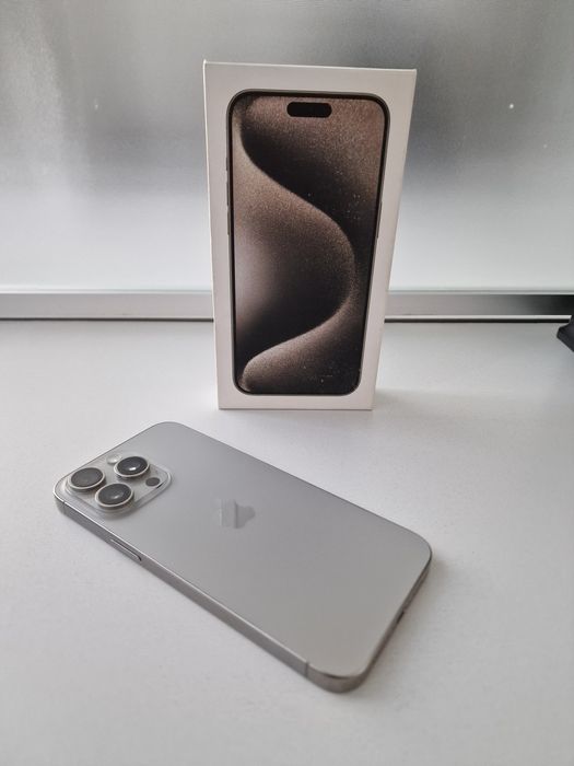 Iphone 15 Pro Mac Natural Titanium 256GB Sim kartalik. Xolati zo'r.