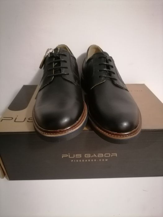 Pantofi noi,  piele naturala. Gabor