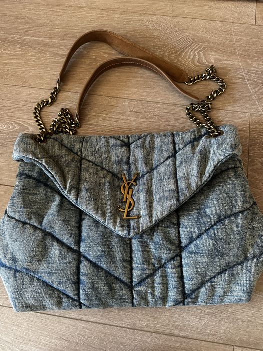 Geanta YSL denim
