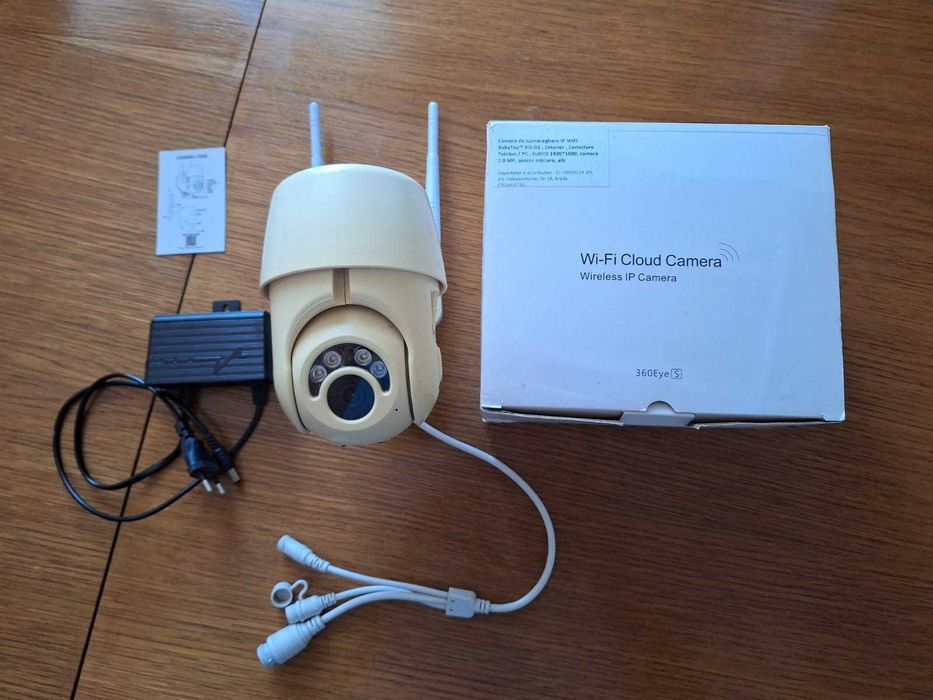 Camera de supraveghere IP WIFI, Exterior, AutoTracking, Conect Telefon