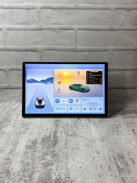 Магнитола 13  дюйм 4/64 Спарк учун оригинал 2К янги CarPlay WiFi