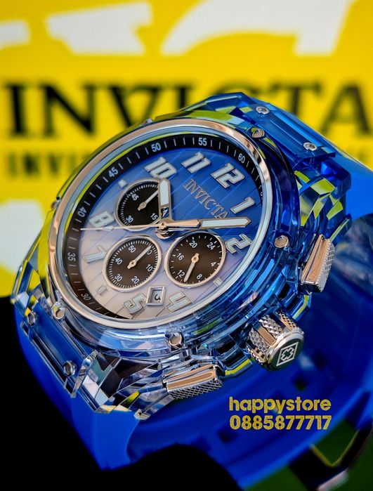 INVICTA Prism Blue 44 mm, Инвикта нов ръчен часовник