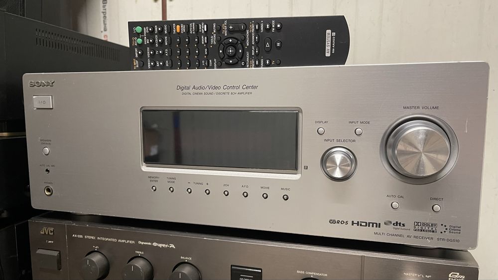 Прекрасен  ресивър SONY STR-DG510 с дистанционно