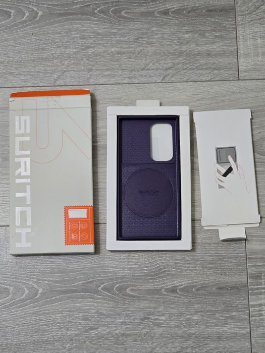Husă Samsung Galaxy S24 Ultra – Curea rotativă 360° + Capac glisant