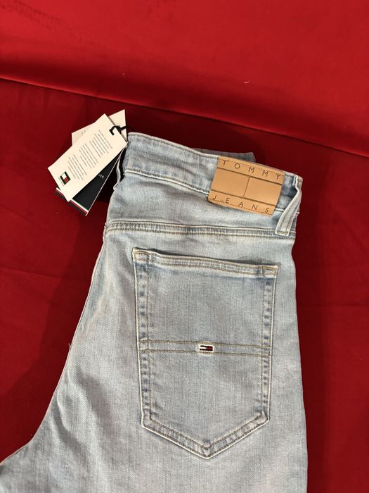 Blugi barbati Tommy Hilfiger 34/30 slim-fit noi