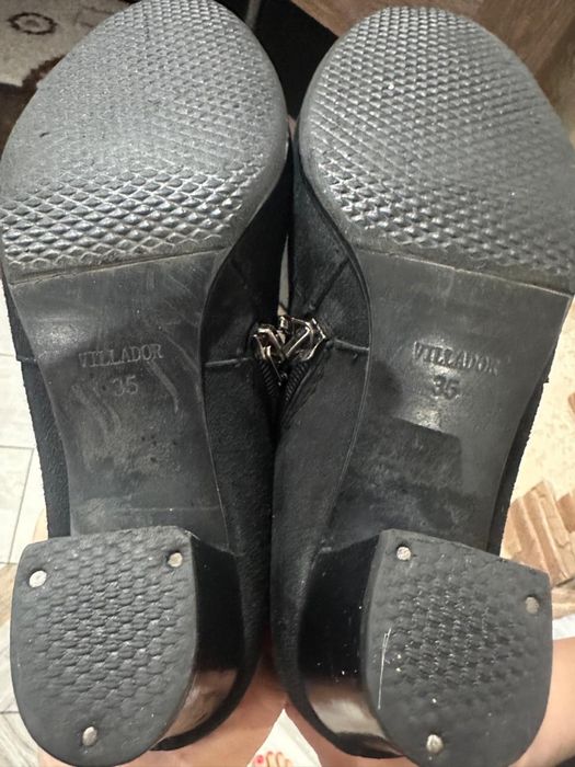 Сапоги натуральная замша , зима 6000