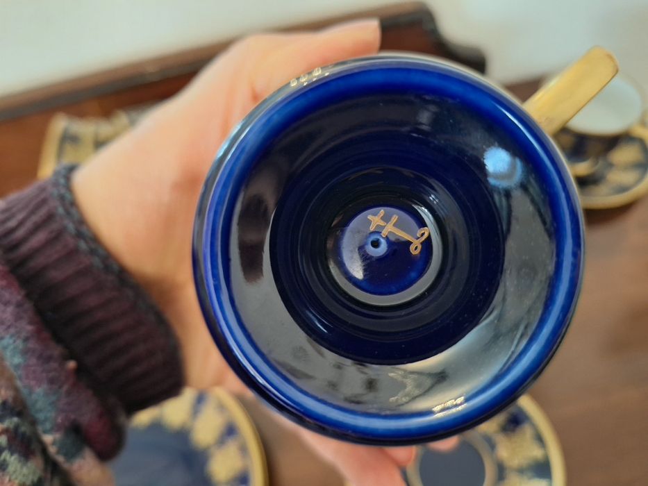 Set 6 cești de cafea/ceai si farfurii desert Lichte