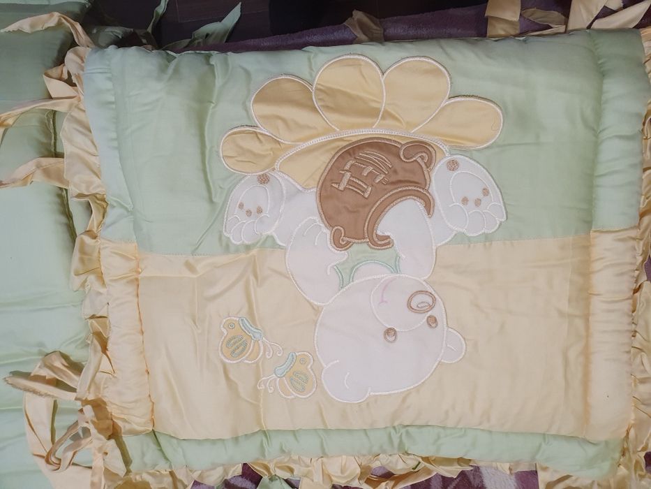 Детский кровать с бортиками