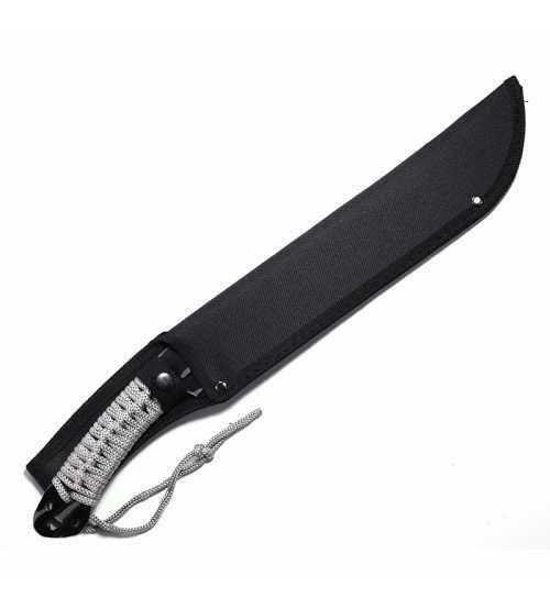 Maceta Tactica, Maner Wrap, Alb-Negru