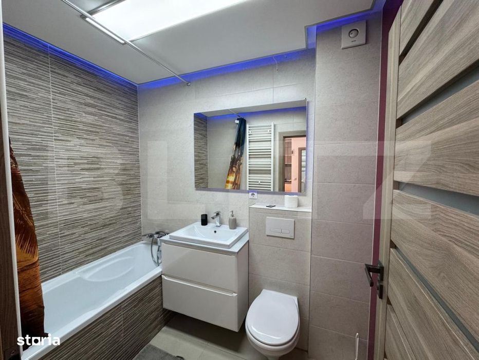 Apartament 1 camera, lux, parcare, AC, zona: Sigma