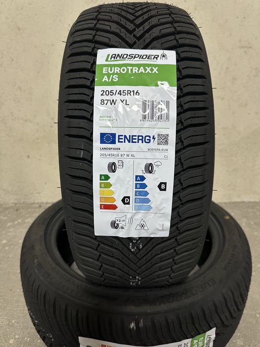 Нови всесезонни гуми LANDSPIDER EUROTRAXX A/S 205/45R16 87W XL БОРД 2054516