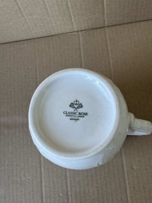 Немски Порцеланов Чайник Rosenthal , Кана за кафе , мляко