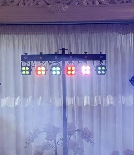 Bară Lumini DJ Eurolite LED KLS-180/6 Compact Light Set – Stare Impecabilă + Husă