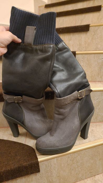 Cizme dama piele naturala noi