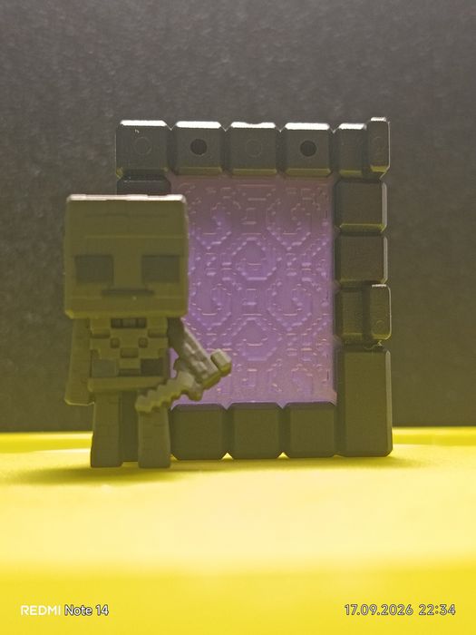 Minecraft kinder портал скелет из эндера