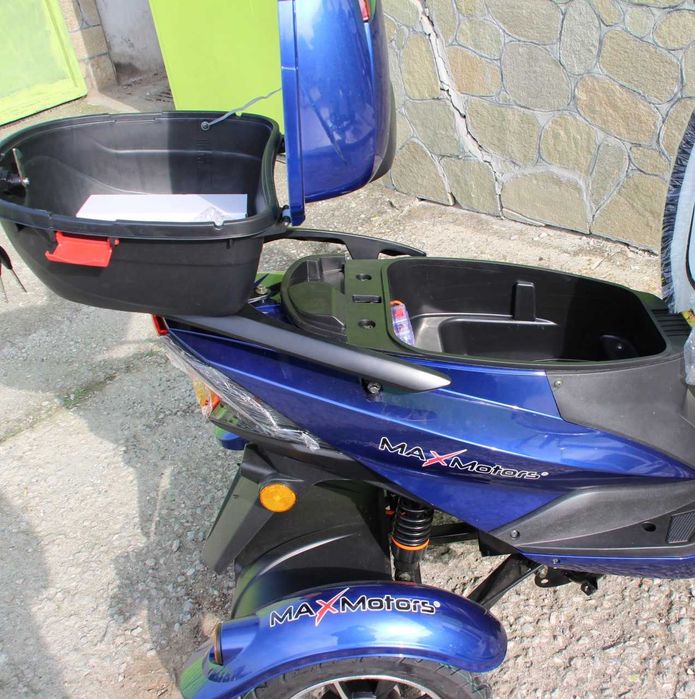 Електрическа Триколка-Скутер MAX SPORT 1500W BLUE