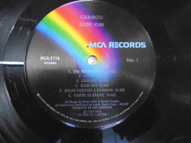 винил  пластинка  Elton John ‎– Caribou