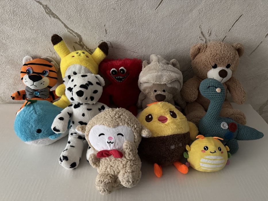 Игрушки 3 разных пакета