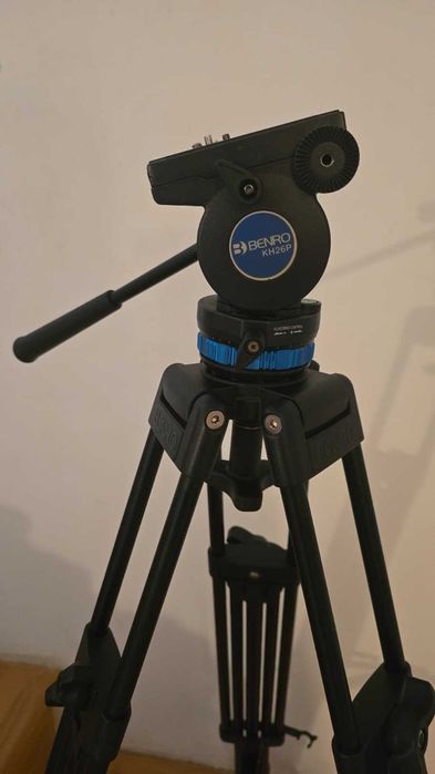 Trepied video profesional Benro KH26P cu cap fluid + husă