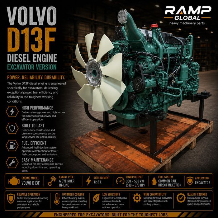 Двигатель Volvo D13F