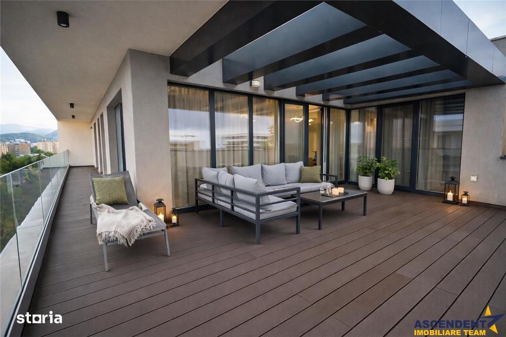 !Premium Penthouse,echipat,parcare subterana,50 mp terasa,Qualis,Tract