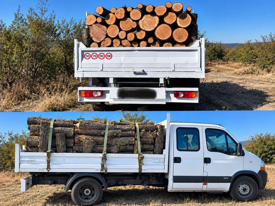 Lemne de foc – lemn tare- Tăiate/Sparte la cerere – Transport Gratuit –