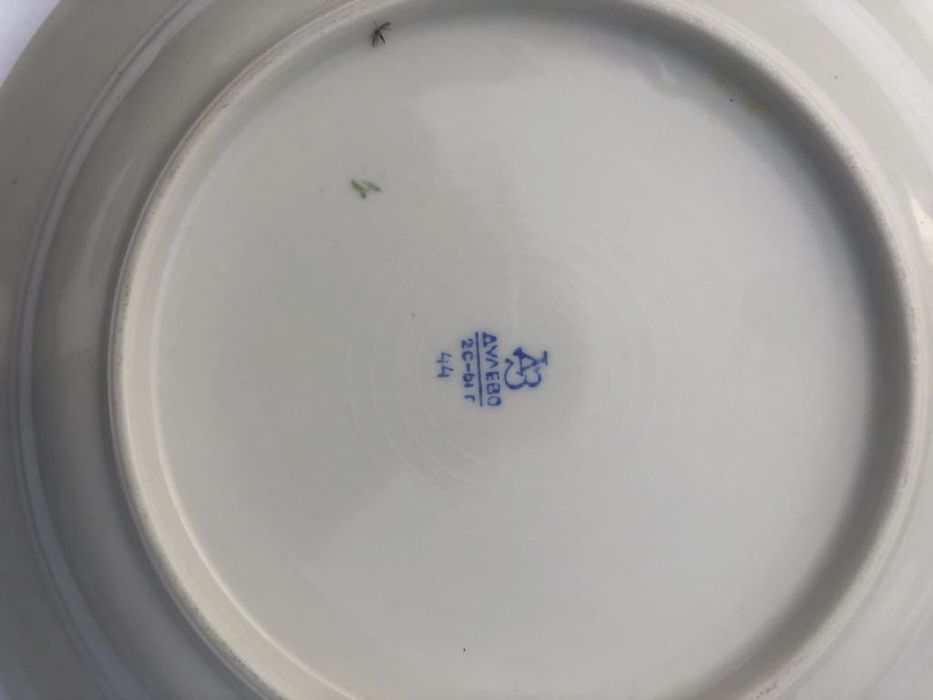 Чайный сервиз СССР тарелки СССР